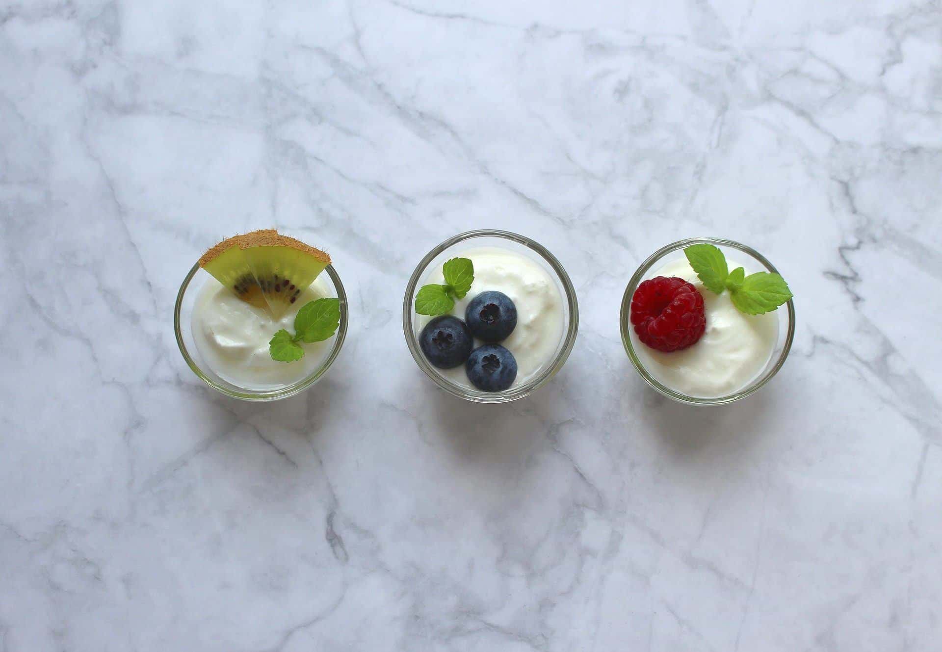 Berries in Yogurt